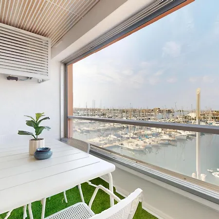 Magnifique Avec Vue Exceptionnelle Sur Le Port , Dernier étage Terrasse Parking Apartamento *